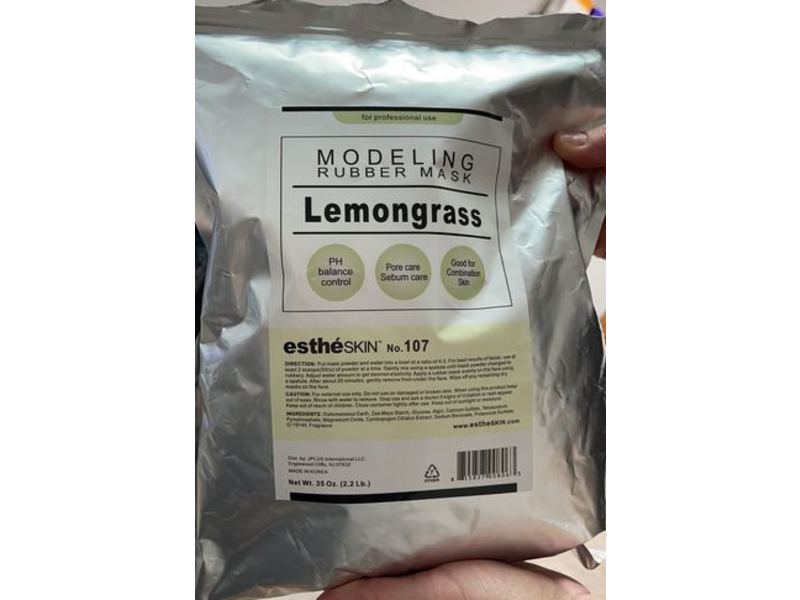 Estheskin Modeling Rubber Mask, Lemongrass, 35 oz/2.2 Lb