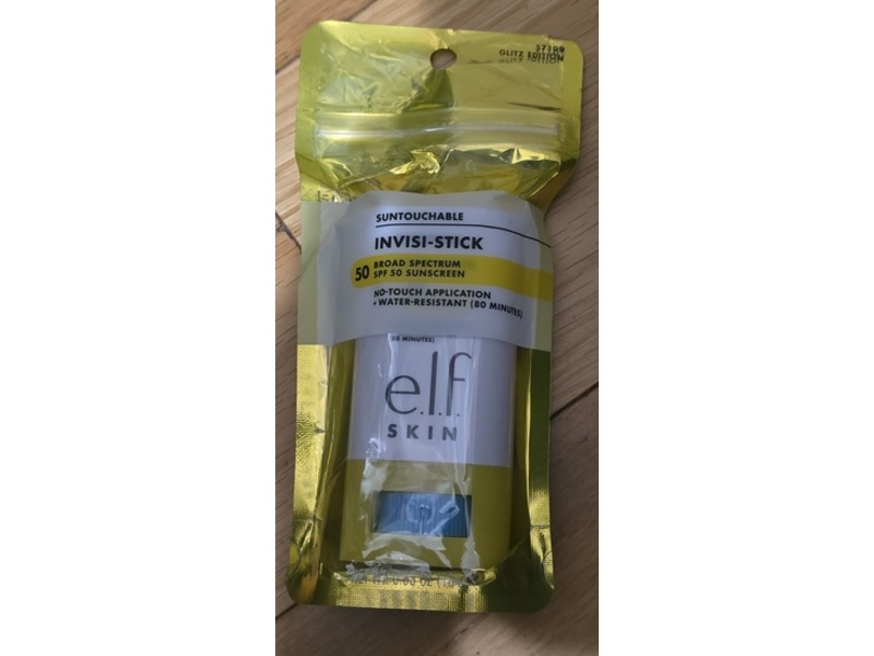 e.l.f. Cosmetics Skin Suntouchable Invisi-Stick, SPF 50, 0.63 oz/18 g