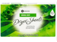 Se Grocers Dryer Sheets, Original Scent, 40 Count - thumbnail 1