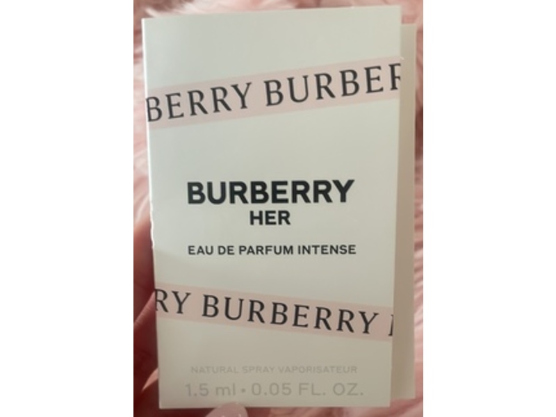 Burberry Her Eau De Parfum Intense, 0.05 fl oz/1.5 mL