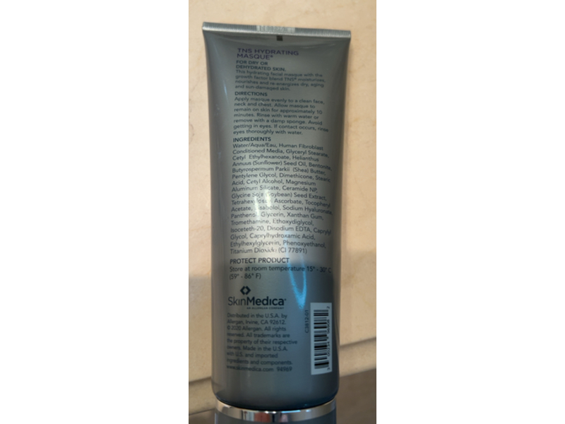 SkinMedica Tns Hydrating Masque, 8 oz/227 g