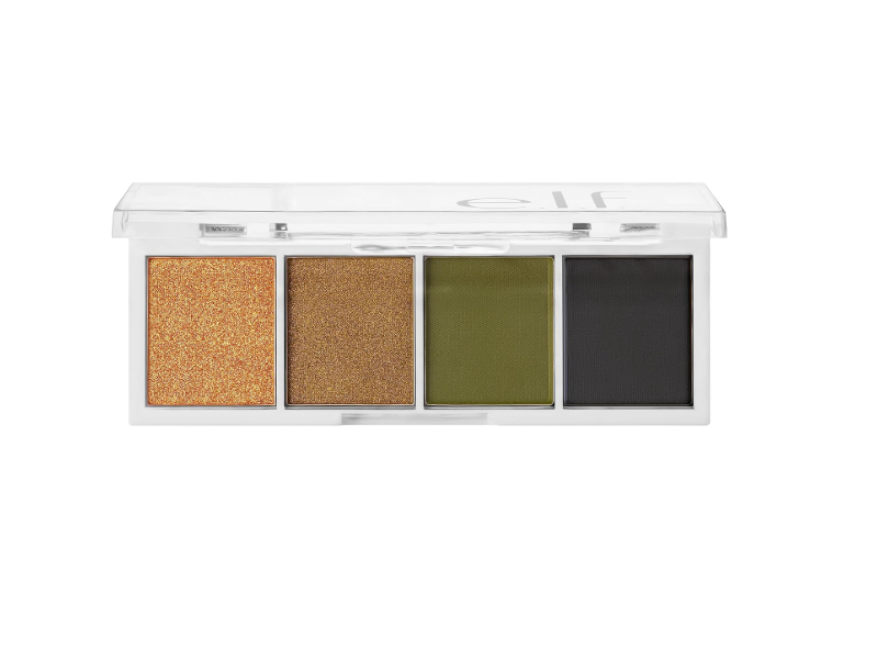 e.l.f Bite Size Eyeshadow Palette, Hot Jalapeno, 0.12 oz/3.5 g