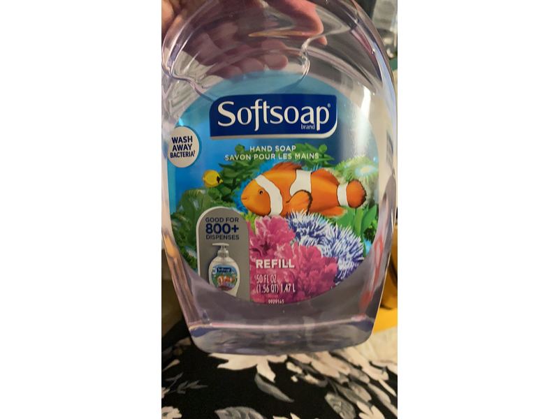 Softsoap Aquarium Hand Soap Refill, 50 fl oz/1.47 L