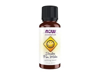 NOW Solutions Smiles For Miles Uplifting Blend Essential Oil, 1 fl oz/30 mL