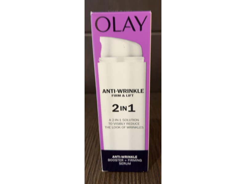 Olay 2 In 1 Anti-wrinkle Booster + Firming Serum, 50 mL