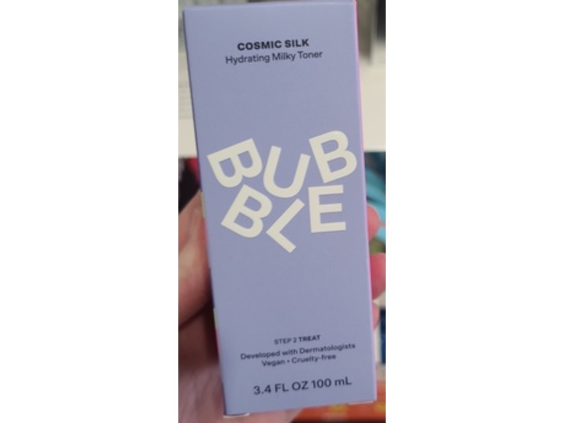 Bubble Cosmic Silk Hydrating Milky Toner, 3.4 fl oz/100 mL