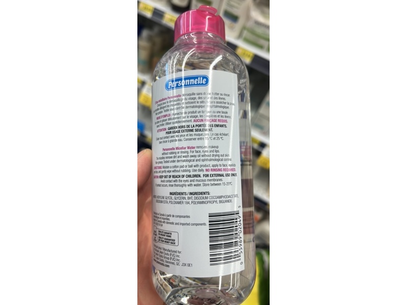 Personnelle All-In-1 Micellar Water, 400 mL