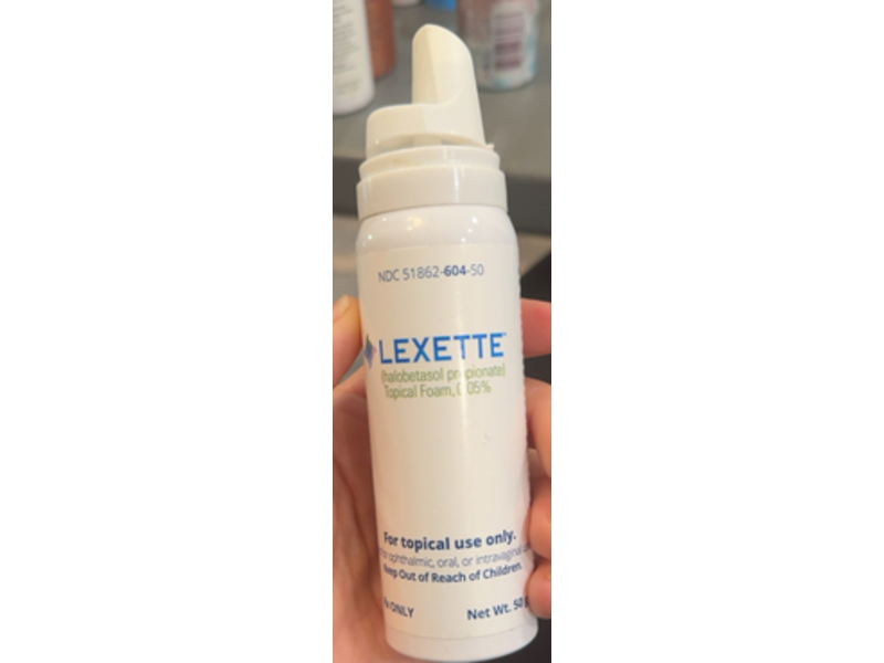 Lexette (halobetasol propionate) foam Foam, 50 g, Mayne Pharma (Rx)