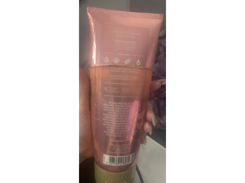 Bath & Body Works Champagne Toast Body Cream, Shea Butter + Hyaluronic Acid, 8 oz/226 g, Pack Of 2