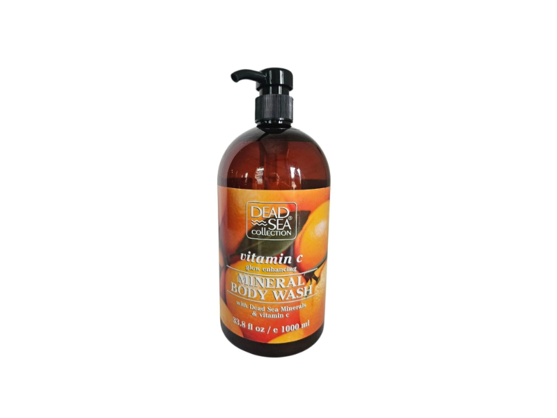Dead Sea Collection Mineral Body Wash, Vitamin C, 33.8 fl oz/1000 mL