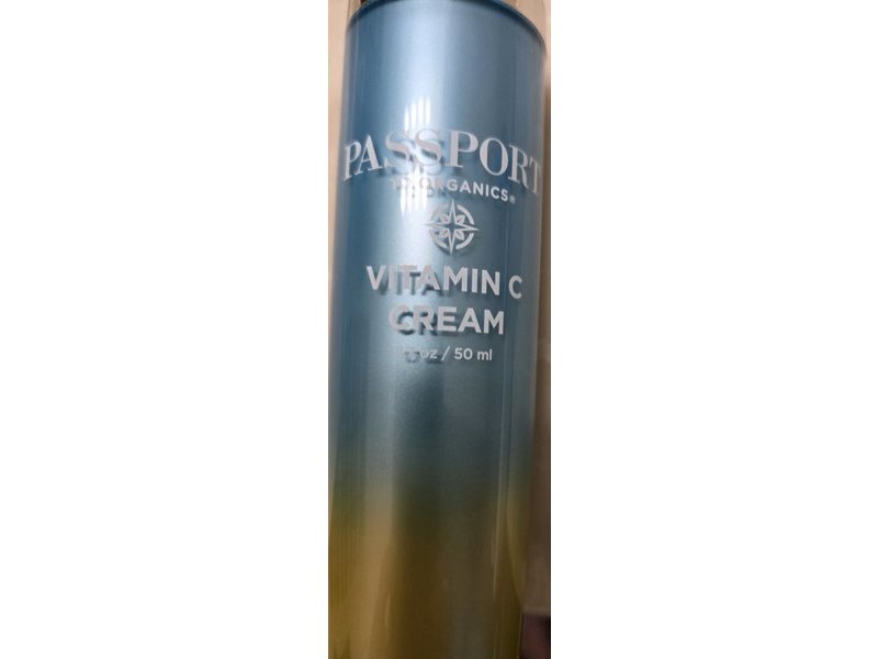 Passport To Organics Vitamin C Cream, 1.7 oz/50 mL