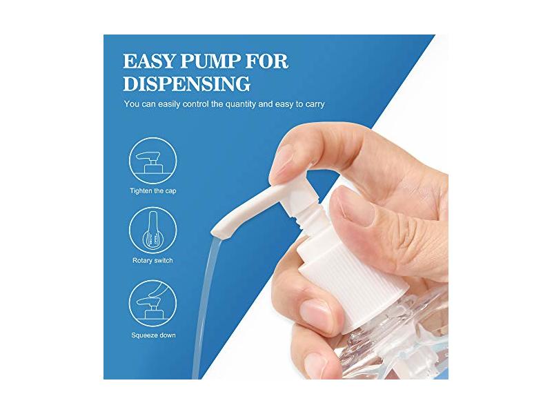 Superfy Hand Sanitizer, Moisturizing Gel Hand Wash with Pump, 16 fl.oz (Pack of 4)