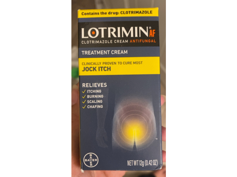 Lotrimin AF Jock Itch Treatment Cream, 0.42 oz/12 g
