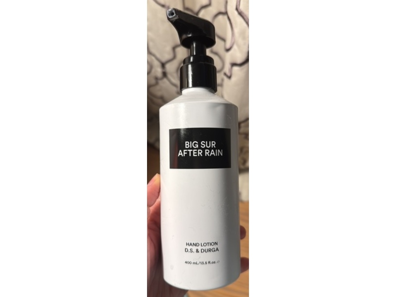 D.S. & Durga Big Sur After Rain Hand Lotion, 13.5 fl oz/400 mL