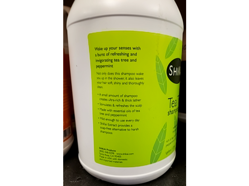 ShiKai Shampoo, Tea Tree, 128 oz/3800 mL