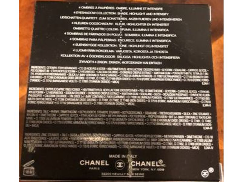 Chanel Multi-Effect Quadra Eyeshadow, 334 Modern Glamour, 0.07 oz/2 g