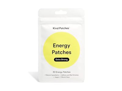 Kind Patches Energy Patches, Extra Strong Caffeine, 30 Count