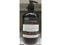 Baylis & Harding Goodness Natural Hand Wash, Coconut Vanilla & Shea, 16.9 fl oz/500 mL - thumbnail 2