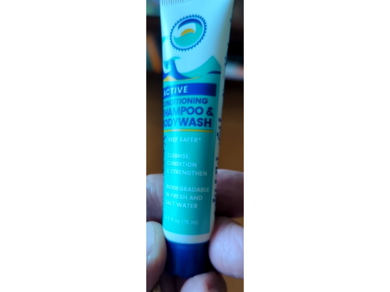 Stream2Sea Active Conditioning + Shampoo & Body Wash, 0.5 fl oz/15 mL