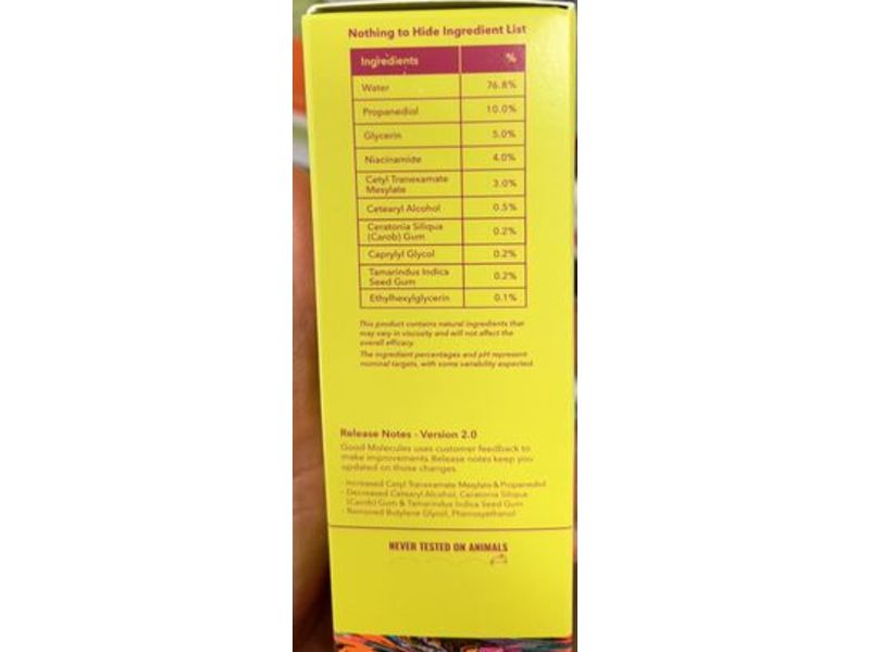 Good Molecules Discoloration Correcting Serum, 2.53 fl oz/75 mL