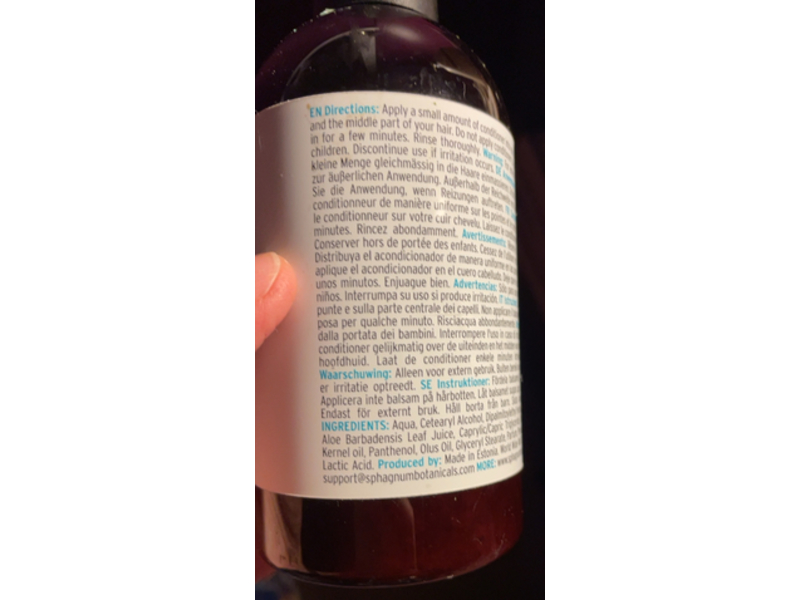 Sphagnum Botanicals Psori Aid Conditioner, 8.45 fl oz/250 mL