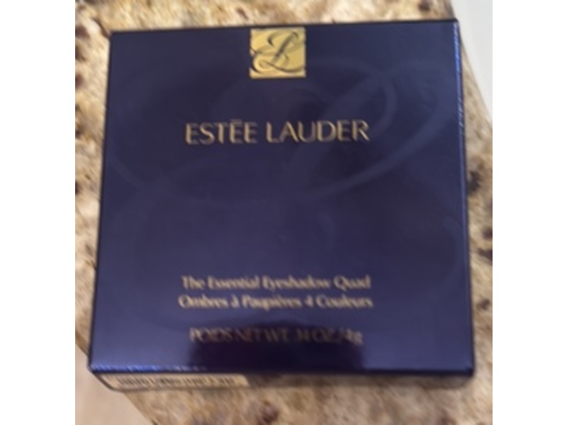 Estee Lauder The Essential Eyeshadow Quad Long-Lasting Palette, Prenup, 0.14 fl oz