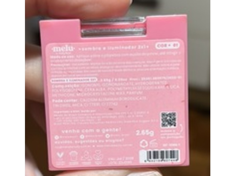 Melu By Ruby Rose Eyeshadow & Highlighter, 01, 0.09 oz/2.65 g