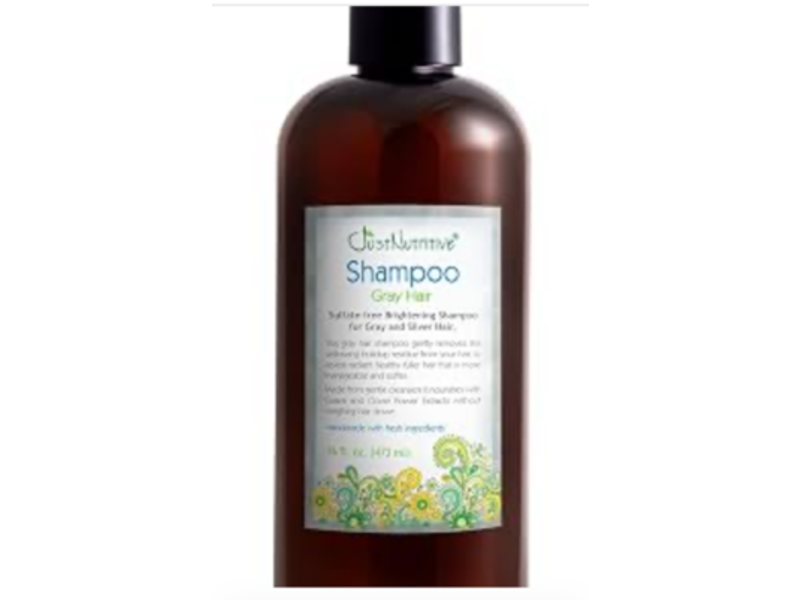 Just Nutritive Grey Hair Shampoo, 16 fl oz/473 mL