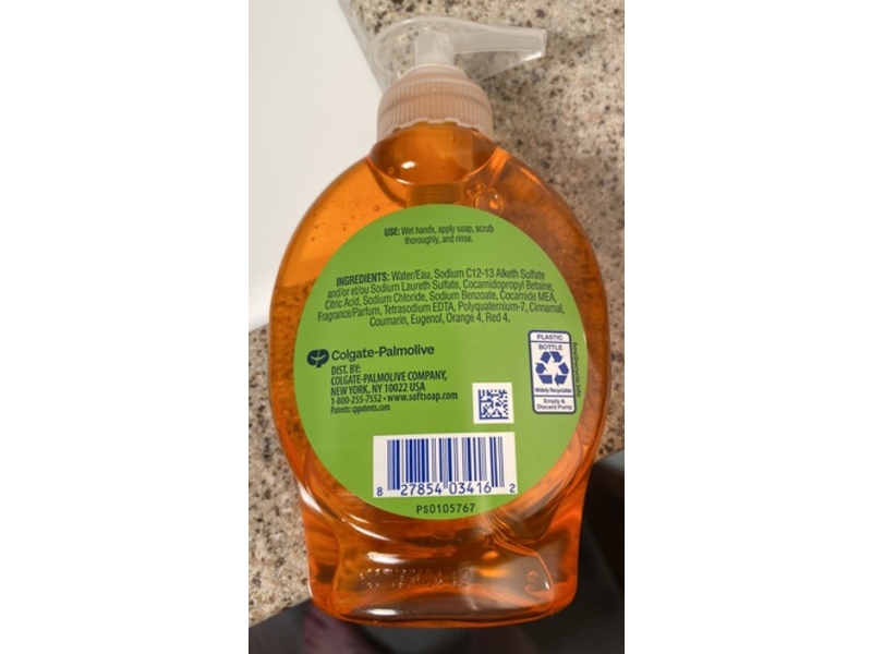 Softsoap Liquid Hand Soap, Pumpkin Spice, 7.5 fl oz/221 mL