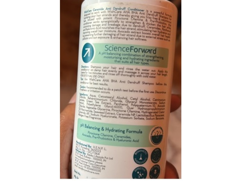 Wishcare Ceramide Anti Dandruff Conditioner, 200 mL