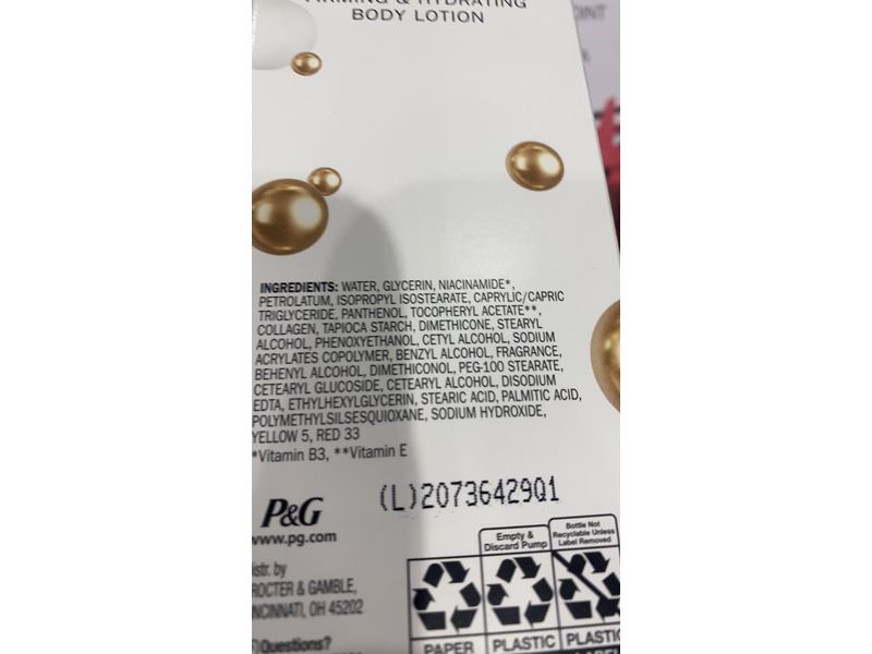 Olay B3 Firming & Hydrating Body Lotion Set, 17 fl oz/502 mL