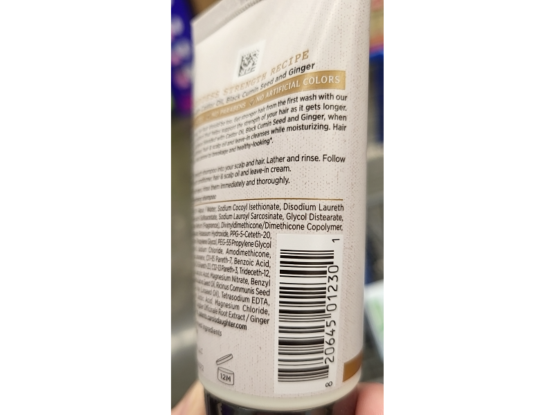 Carol's Daughter Goddess Strength Fortifying Shampoo, 2.5 fl oz/75 mL