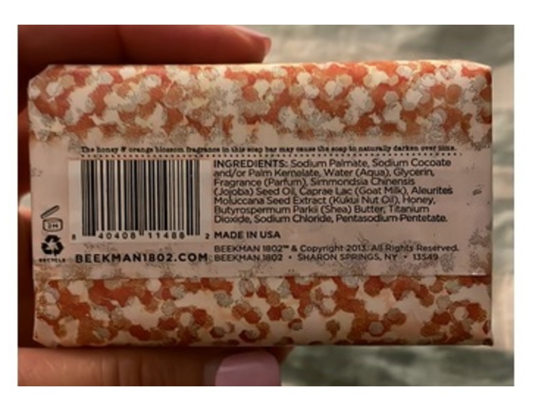 Beekman 1802 Goat Milk Soap, Honey & Orange Blossom, 3.6 oz/99 g