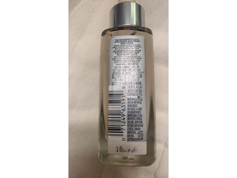 L'Oreal Paris True Match Nude Plumping Tinted Serum, 0.5-2 Very Light, 1 fl oz/30 mL