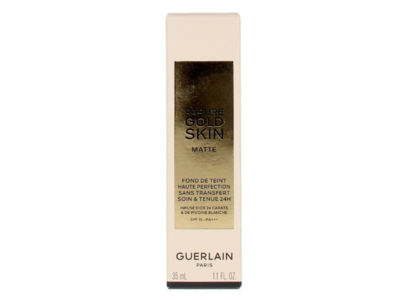 Guerlain Paris Gold Skin Matte Foundation, 4W Warm, SPF 15 PA+++, 1.1 fl oz/35 mL