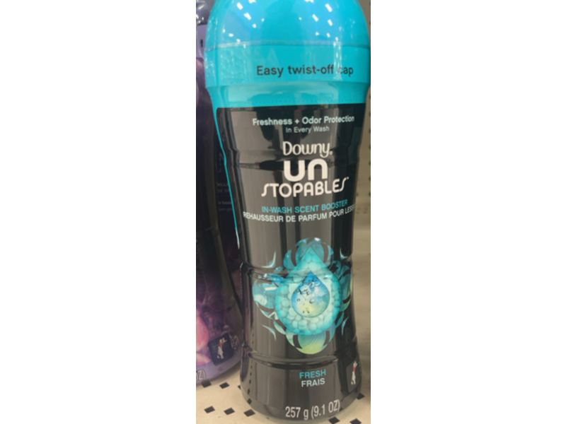 Downy Unstopables Scent Booster, Fresh, 9.1 oz/257 g, Pack Of 4