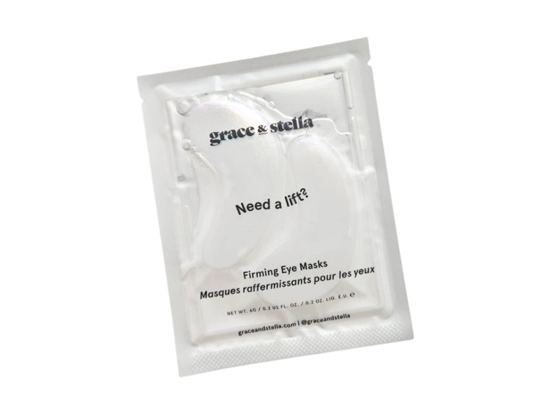 Grace & Stella Firming White Eye Masks, 0.2 fl oz/6 g, 48 Paris