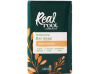 Real Root By Sprouts Moisturizing Bar Soap, Shea Butter , 4 oz/133 g - thumbnail 1