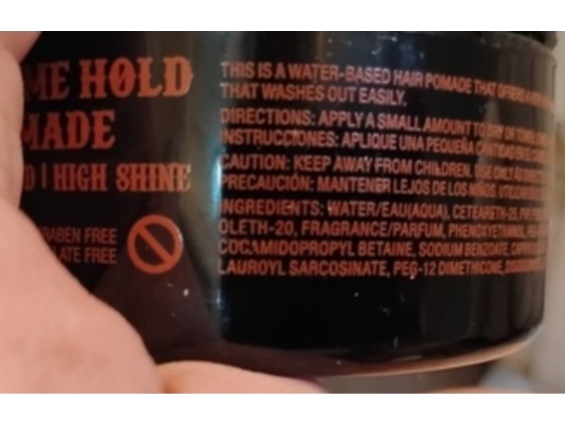 Fix Your Lid Extreme Hold Pomade, 3.75 oz/106 g