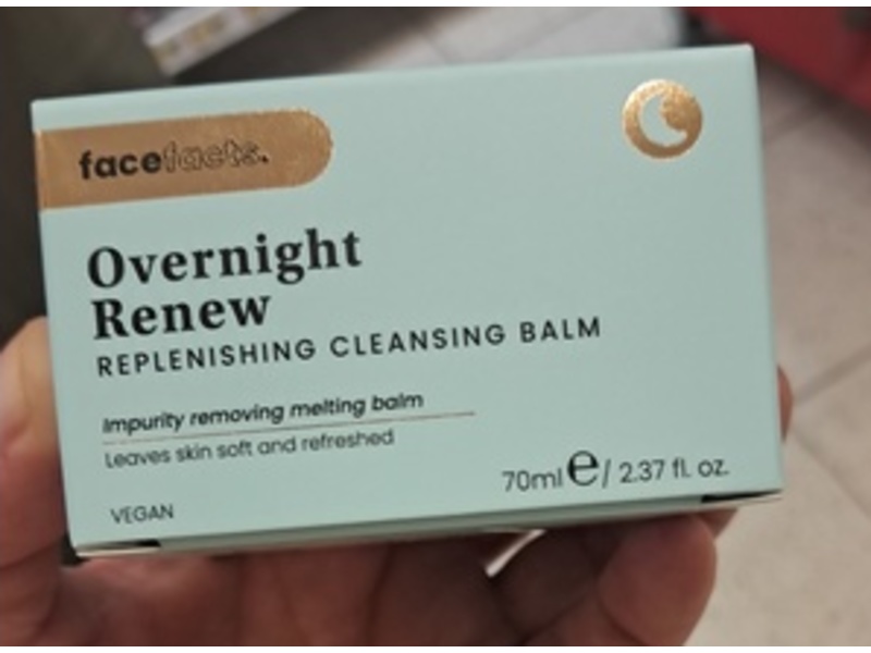Face Facts Overnight Renew Replenishing Cleansing Balm, 2.37 fl oz/70 mL