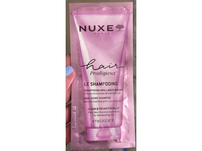 Nuxe Paris Hair Prodiqieux Hair Shine Shampoo, 0.24 fl oz/7 mL