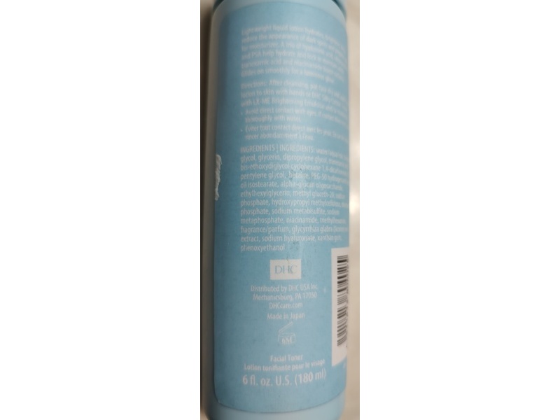DHC LX-ME Brightening Lotion, 6 fl oz/180 mL