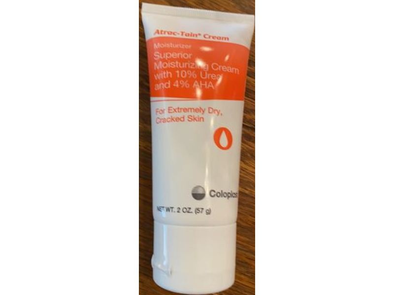 Coloplast Atrac-Tain Superior Moisturizing Cream, 10% Urea & 4% Aha, 2 oz/57 g