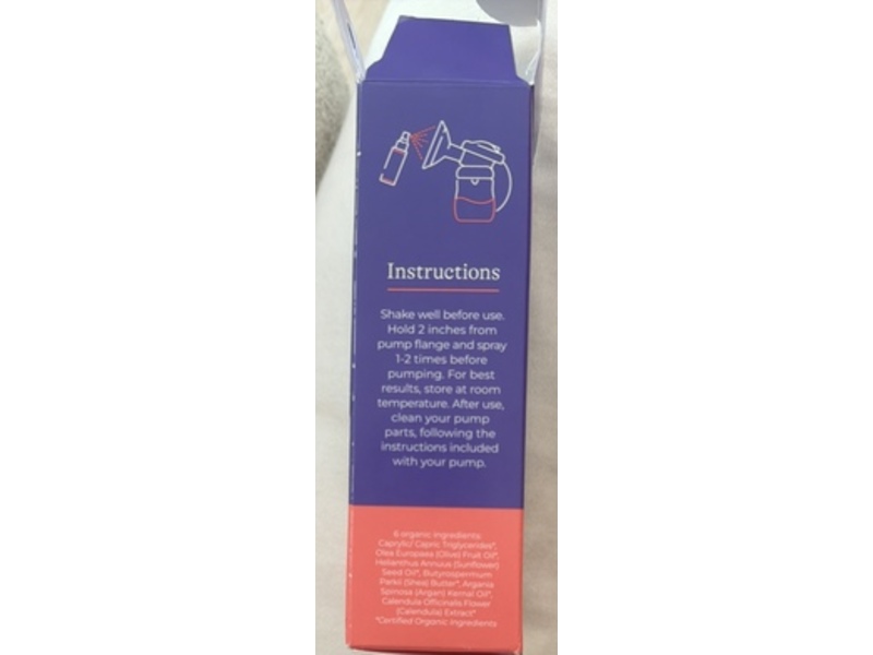 Lansinoh Organic Pumping Spray, 2 fl oz/59 mL