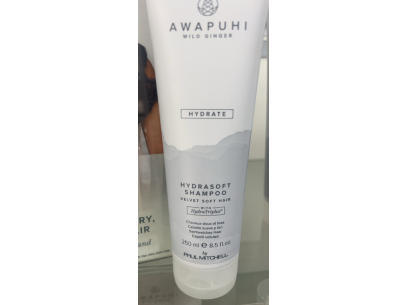 Paul Mitchell Awapuhi Wild Ginger Hydrasoft Shampoo, 8.5 fl oz/250 mL