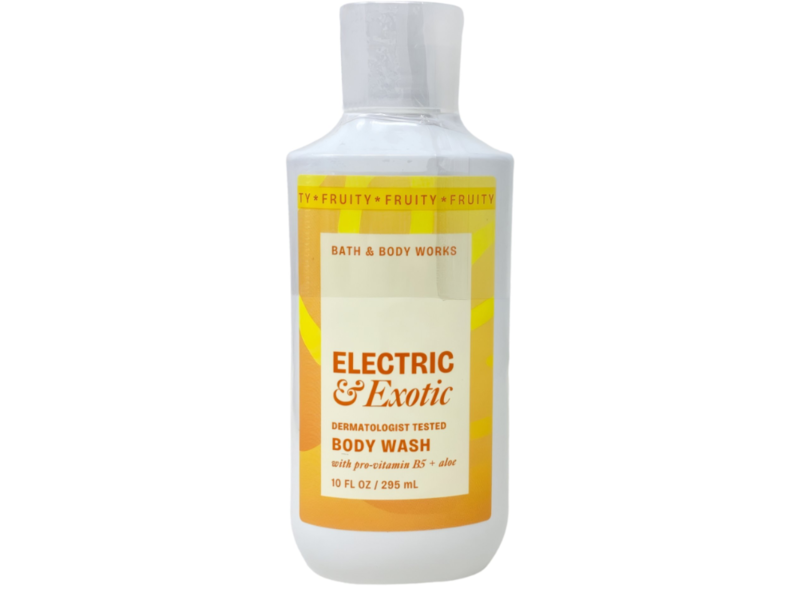 Bath & Body Works Body Wash, Electric & Exotic, 10 fl oz/295 mL