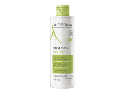A-Derma Biology Dermatological Micellar Water Hydra-Cleansing, 400 mL