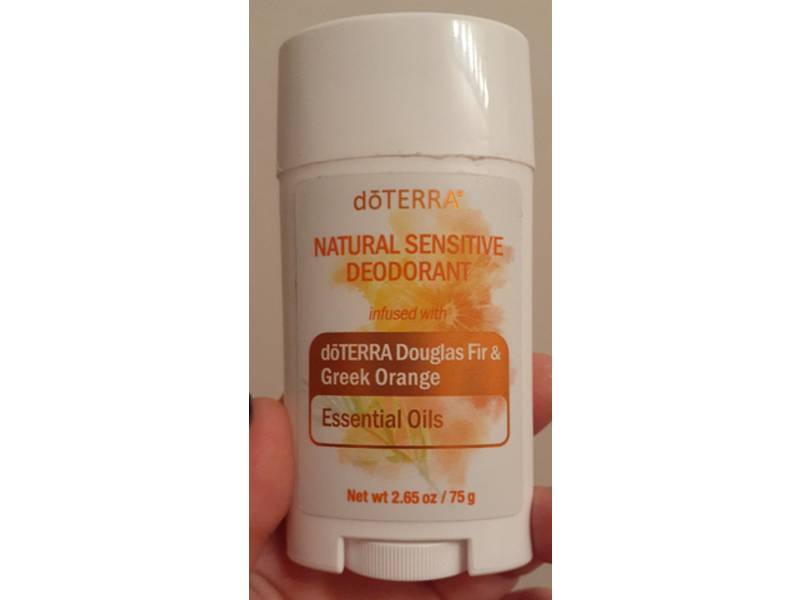 Doterra Natural Sensitive Deodorant, Doterra Douglas Fir & Greek Orange, 2.65 oz/75 g