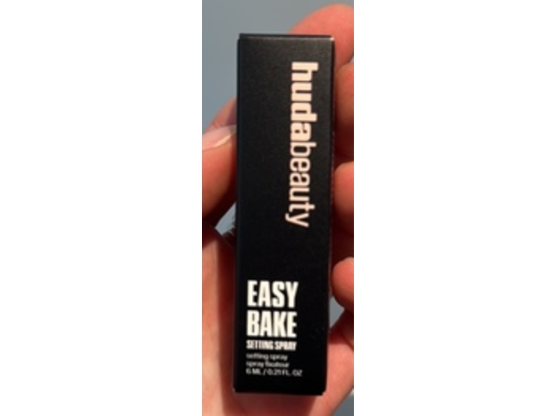Huda Beauty Easy Bake Setting Spray, 0.21 fl oz/6 mL