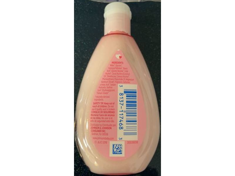 JOHNSON'S Moisturizing Baby Lotion, Coconut Oil, Hypoallergenic, 1.7 oz/50 mL